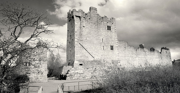 Ross Castle Monochrome