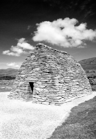 Gallurus Oratory Monochrome