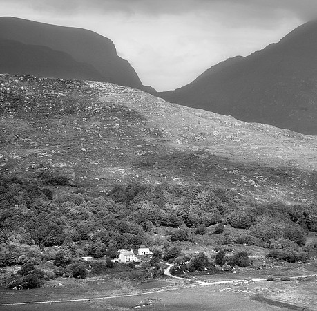 Black Valley Farm Monochrome